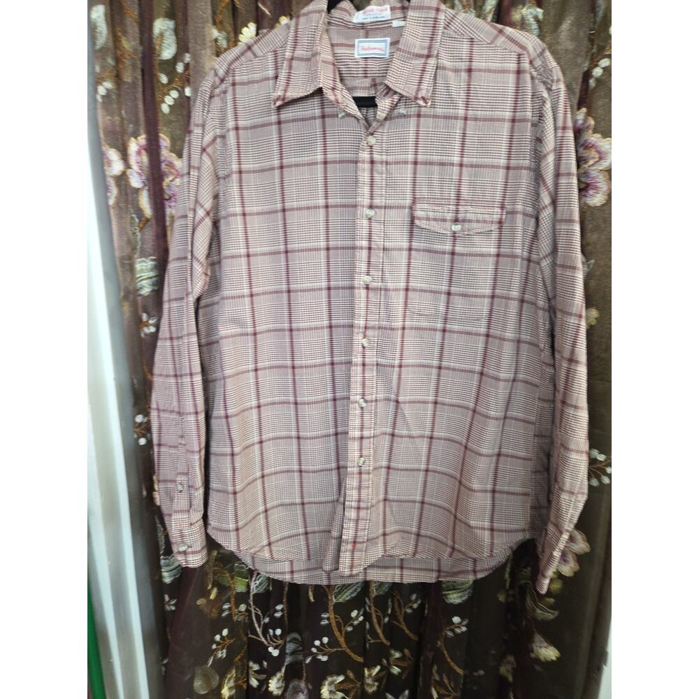 Mens Vintage Hathaway Button Up Large